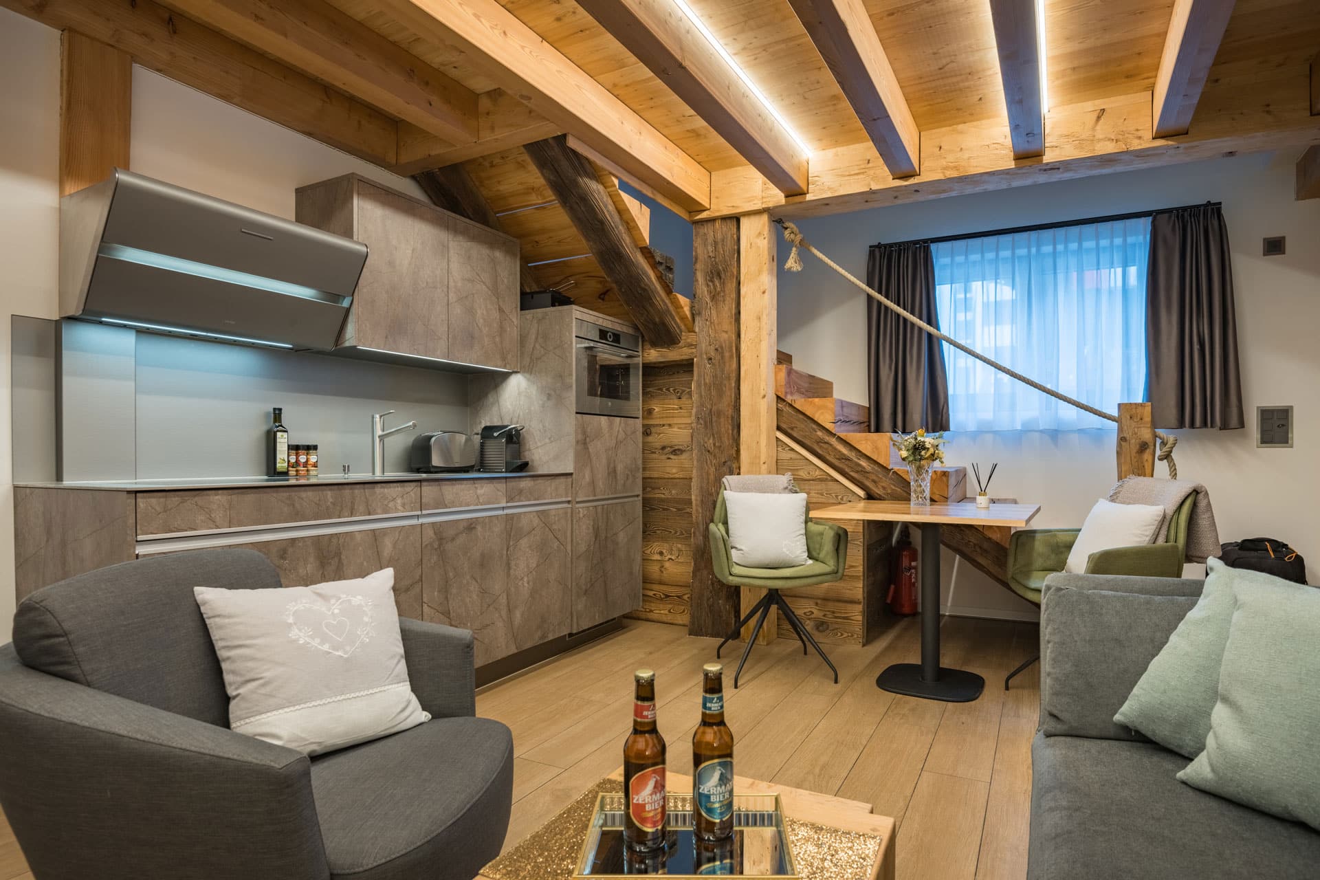 Colosseo Appartements Zermatt Malachit Suite Terrasse